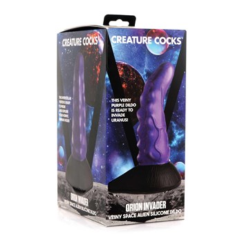 CreatureCocks Orion Invader Space Alien Dildo packaging