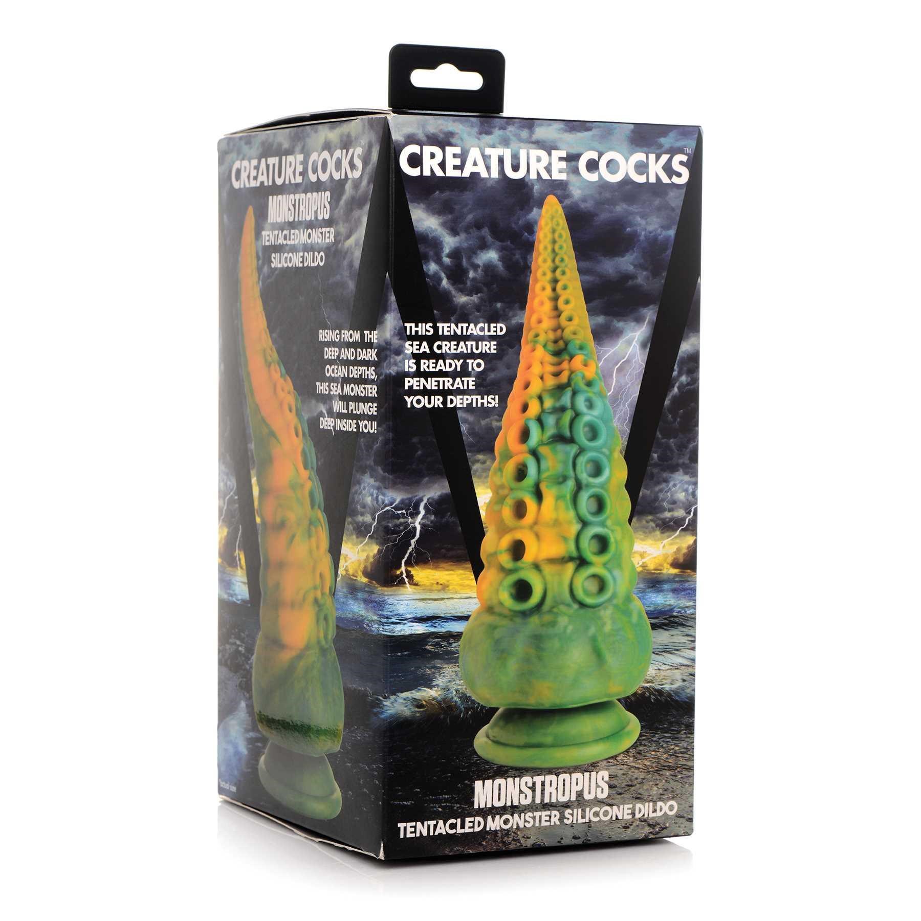 CreatureCocks Monstropus Tentacled Dildo packaging