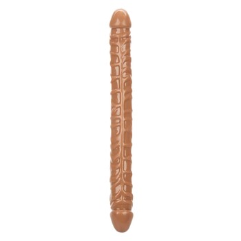 Size Queen 17 Inch Double Dong brown