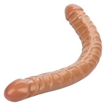 Size Queen 17 Inch Double Dong brown