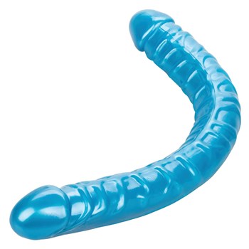 Size Queen 17 Inch Double Dong blue
