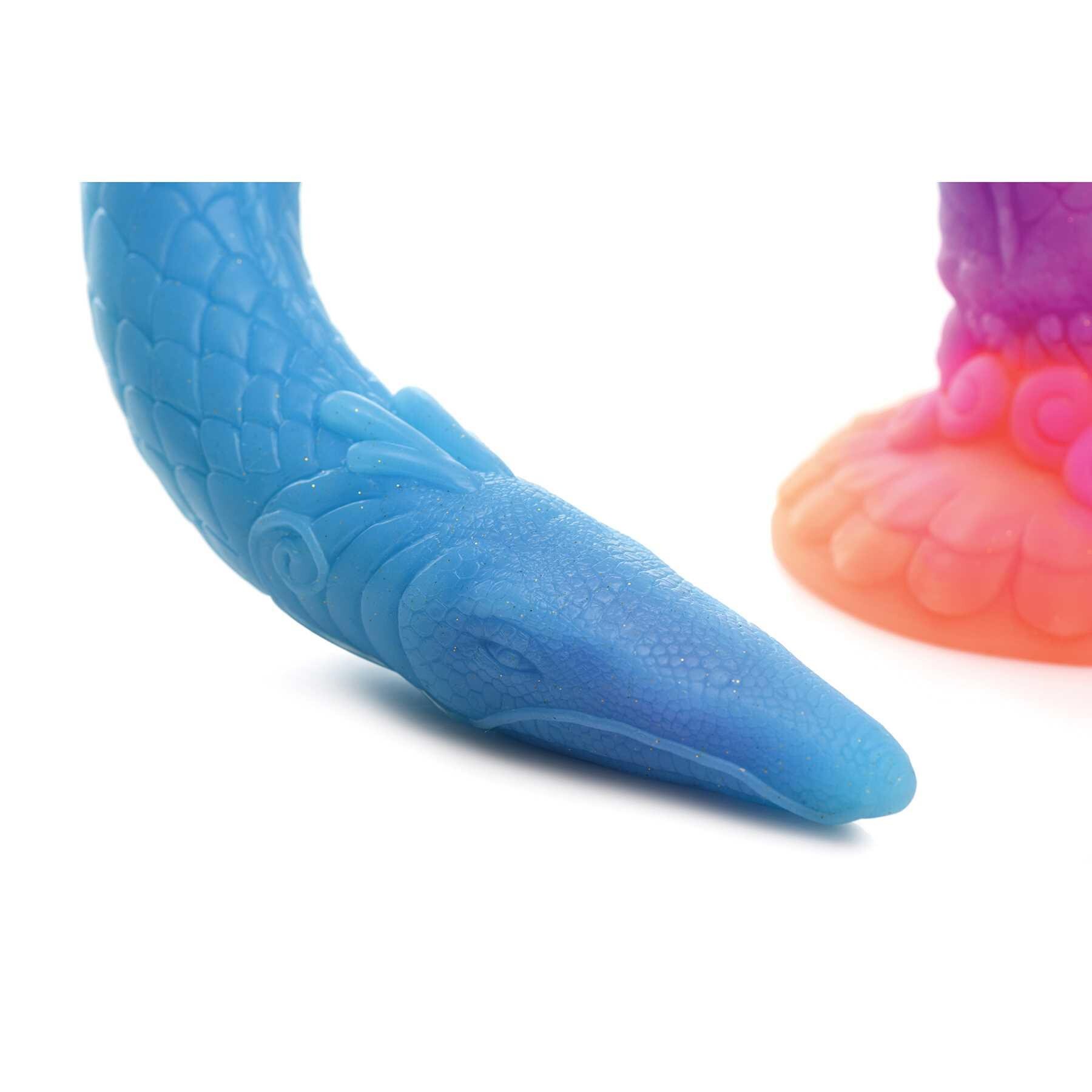 Makara - Glow-in-the-Dark Silicone Snake Dildo