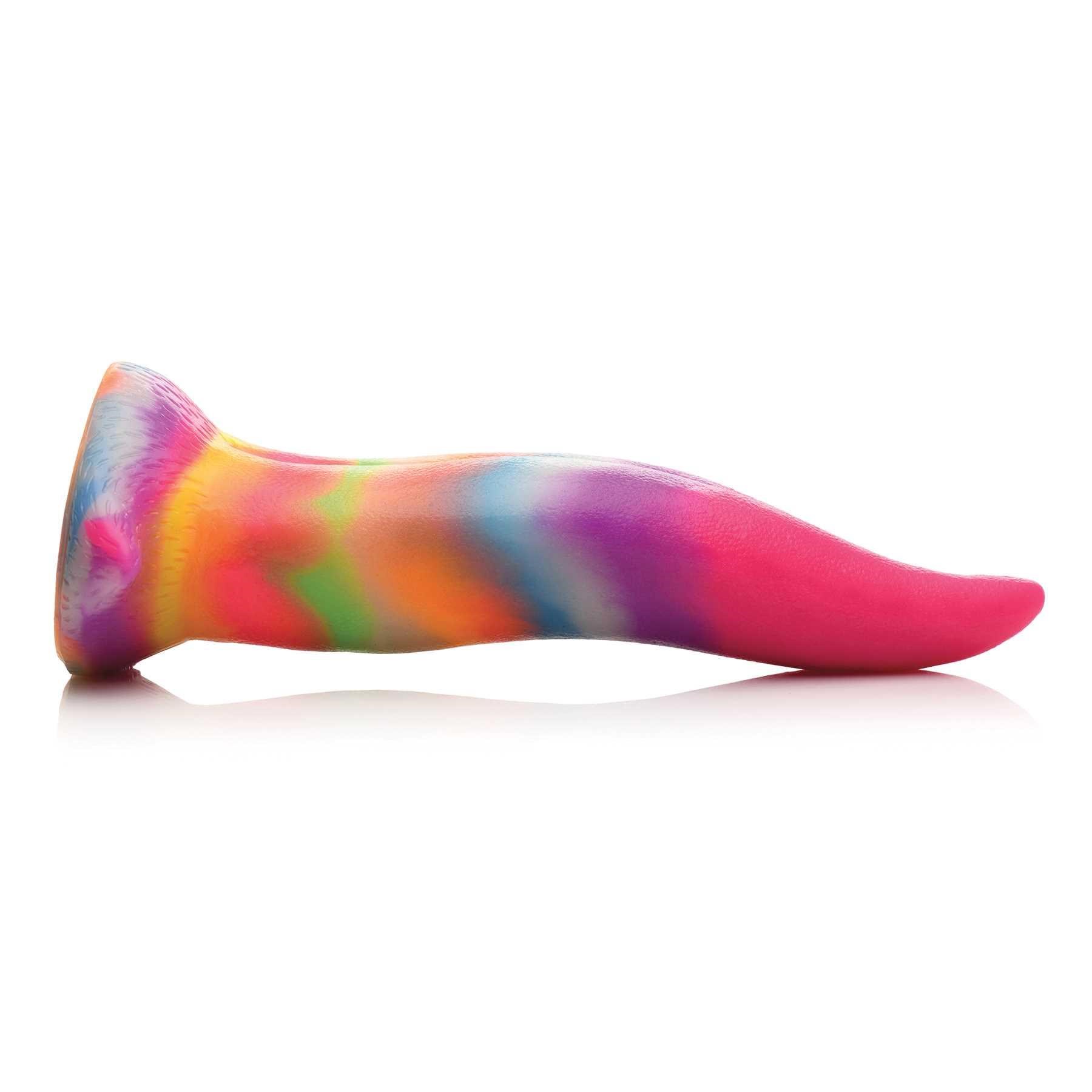 Unicorn Kiss - Glow-in-the-Dark Silicone Tongue Dildo