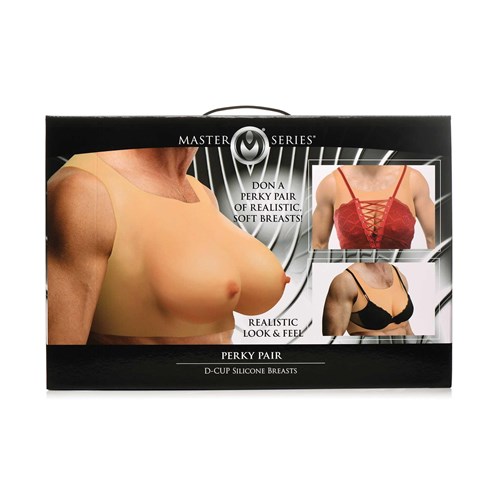 Perky Pair D-Cup Silicone Breasts