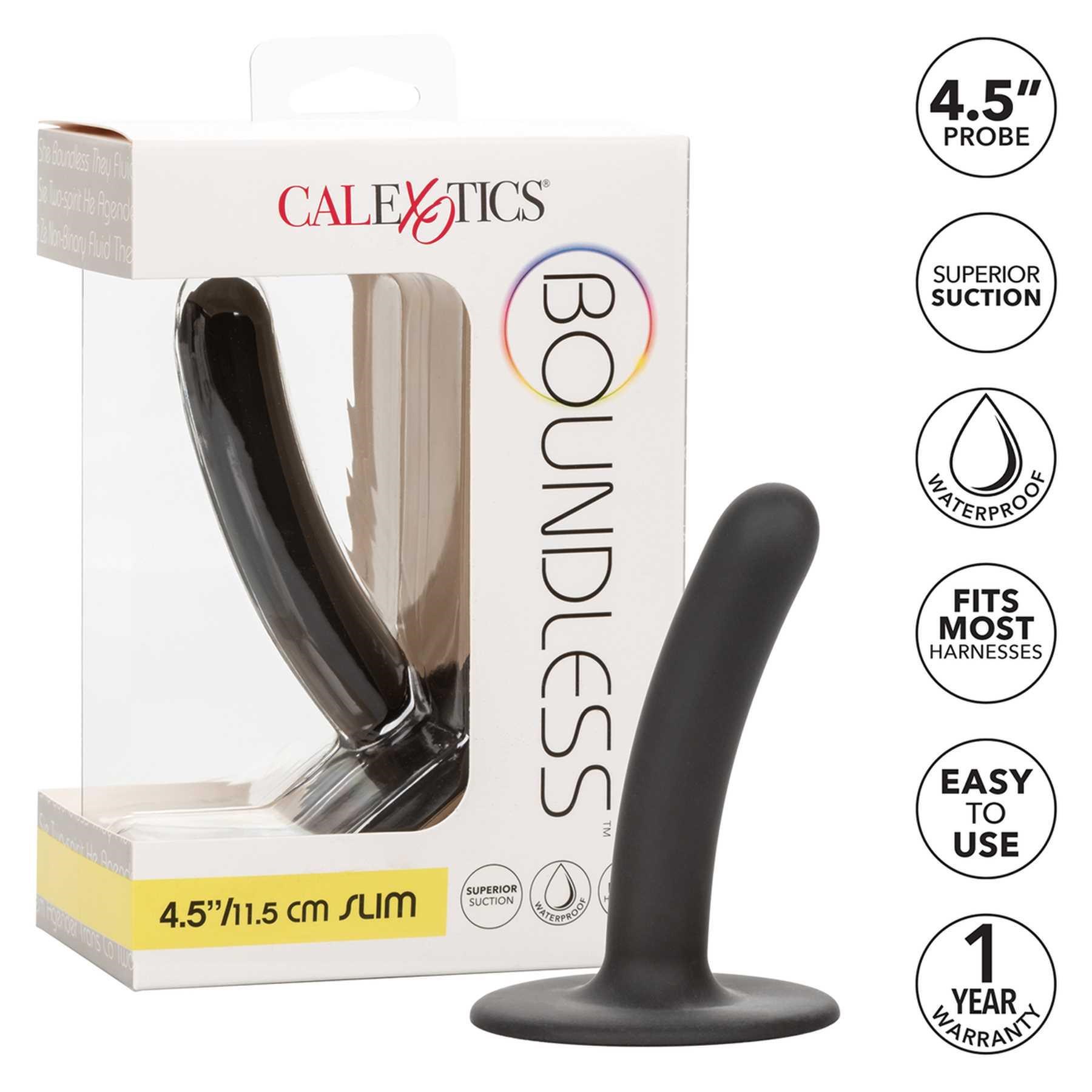 BOUNDLESS SLIM DILDO 4.5"