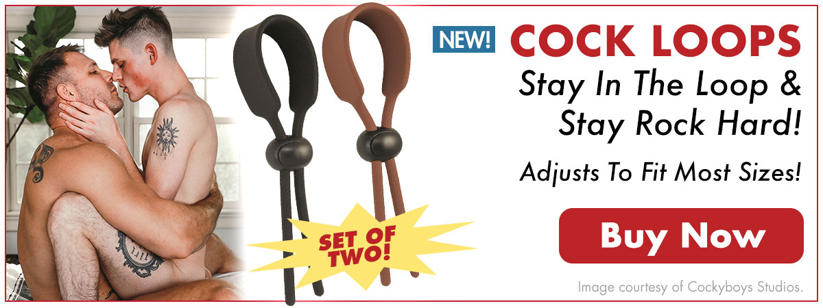Stay In The Loop & Stay Rock Hard With This Set Of Two Cock Loops!