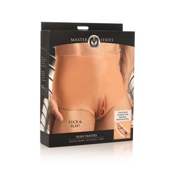 Pussy Panties Silicone Vagina + Ass Panties package