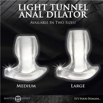 Light-Up Tunnel Anal Dilator