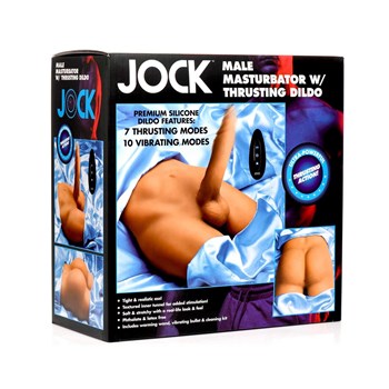 Jock Ass Masturbator w/Thrusting Dildo packaging