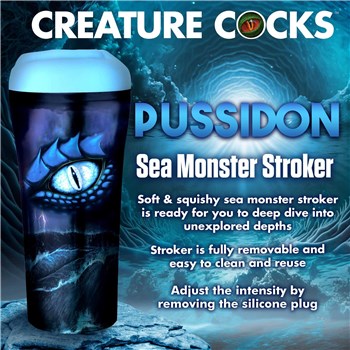 Creature Cocks Pussidon Sea Monster Stroker male masturbator