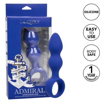 Admiral Advanced Beaded Anal Probe