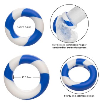 Admiral 2 Penis Ring Set Specifications