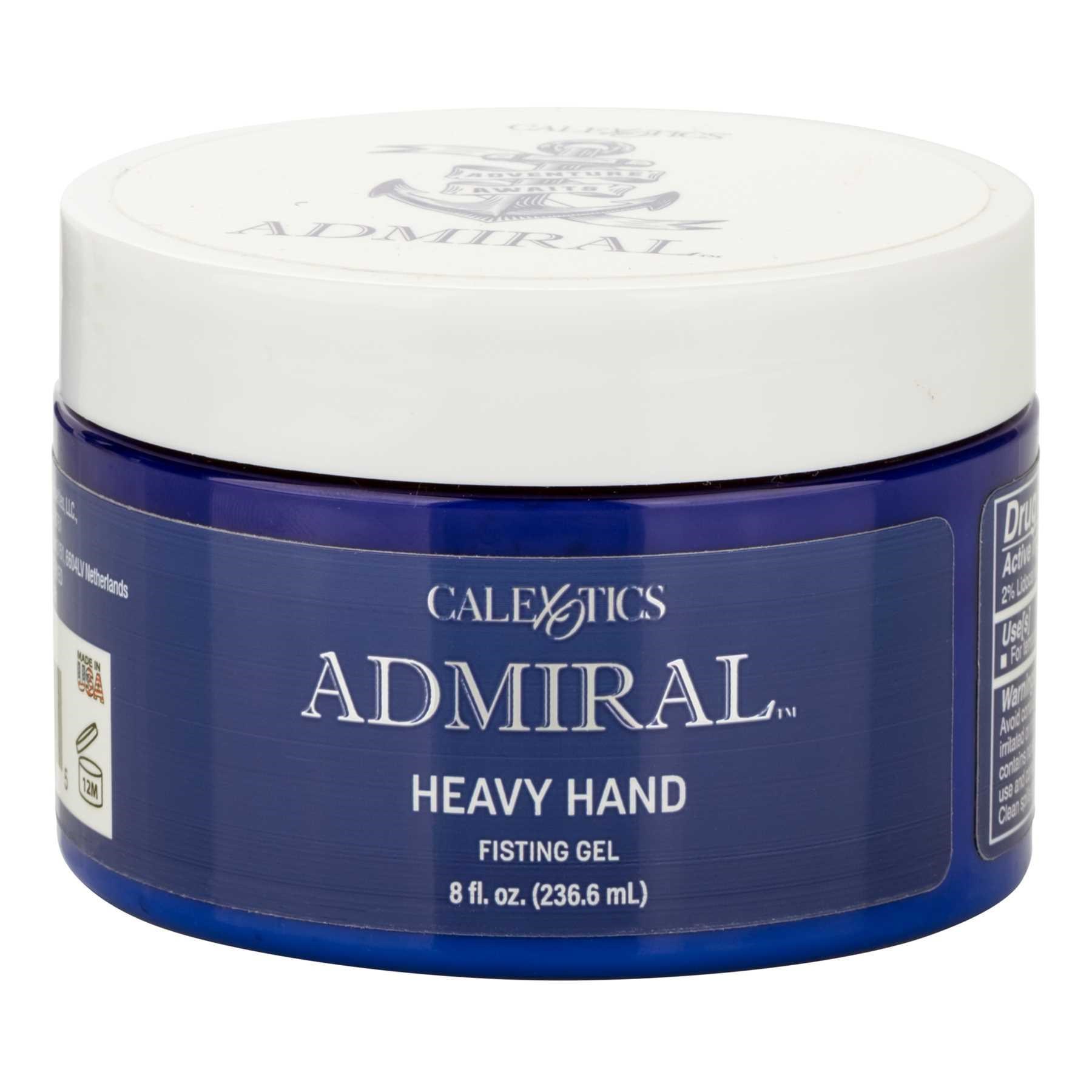 Admiral Heavy Hand Fisting Gel Jar