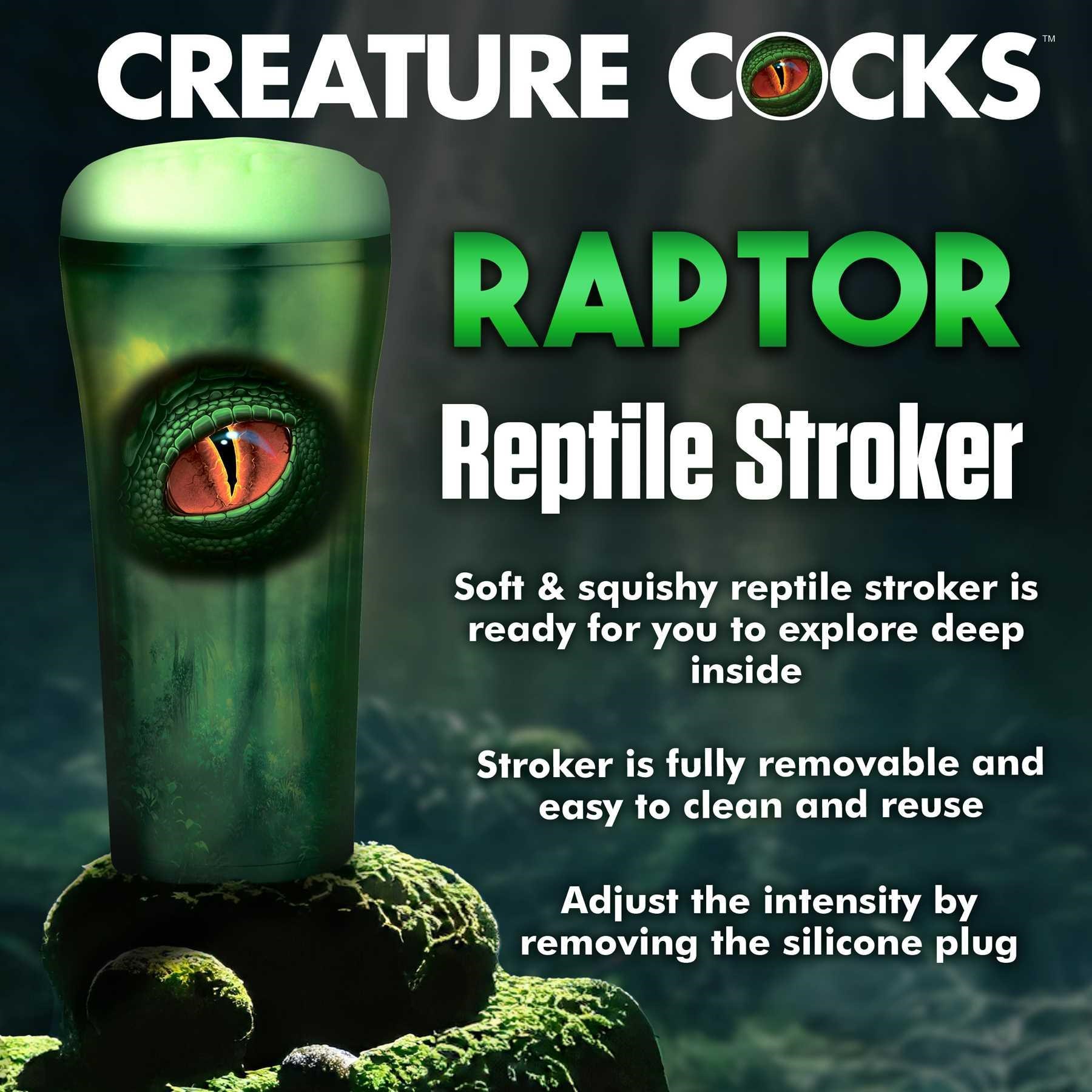 Creature Cocks Raptor Reptile Stroker
