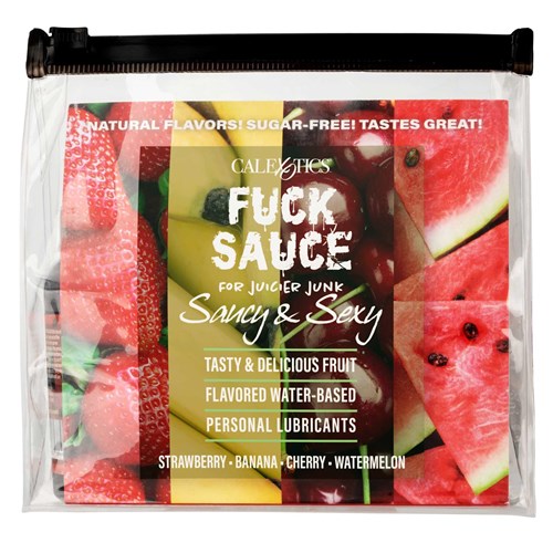 Fuck Sauce Flavored Water-Based Personal Lubricant Variety Pack
