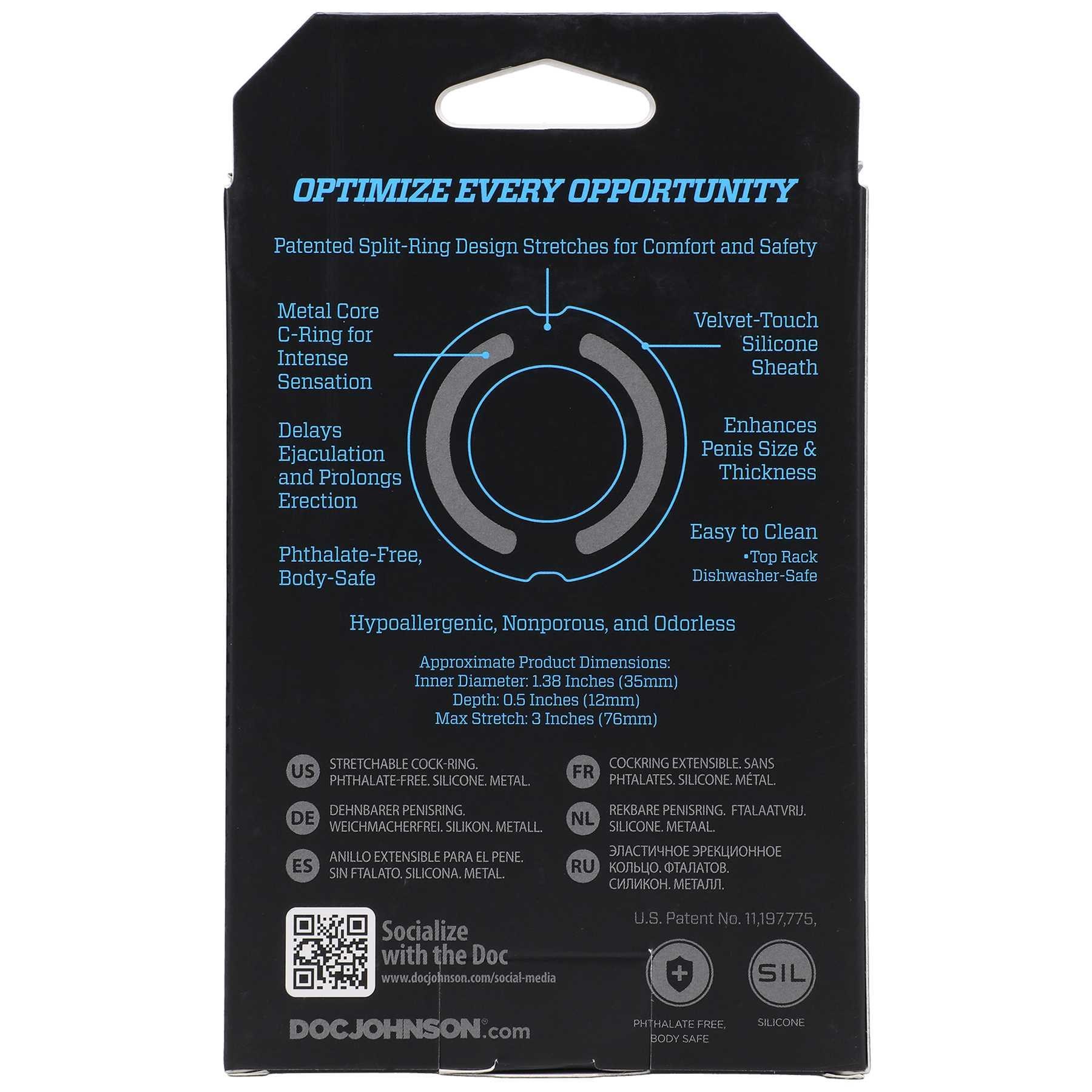 OptiMALE FlexiSteel C-Ring packaging