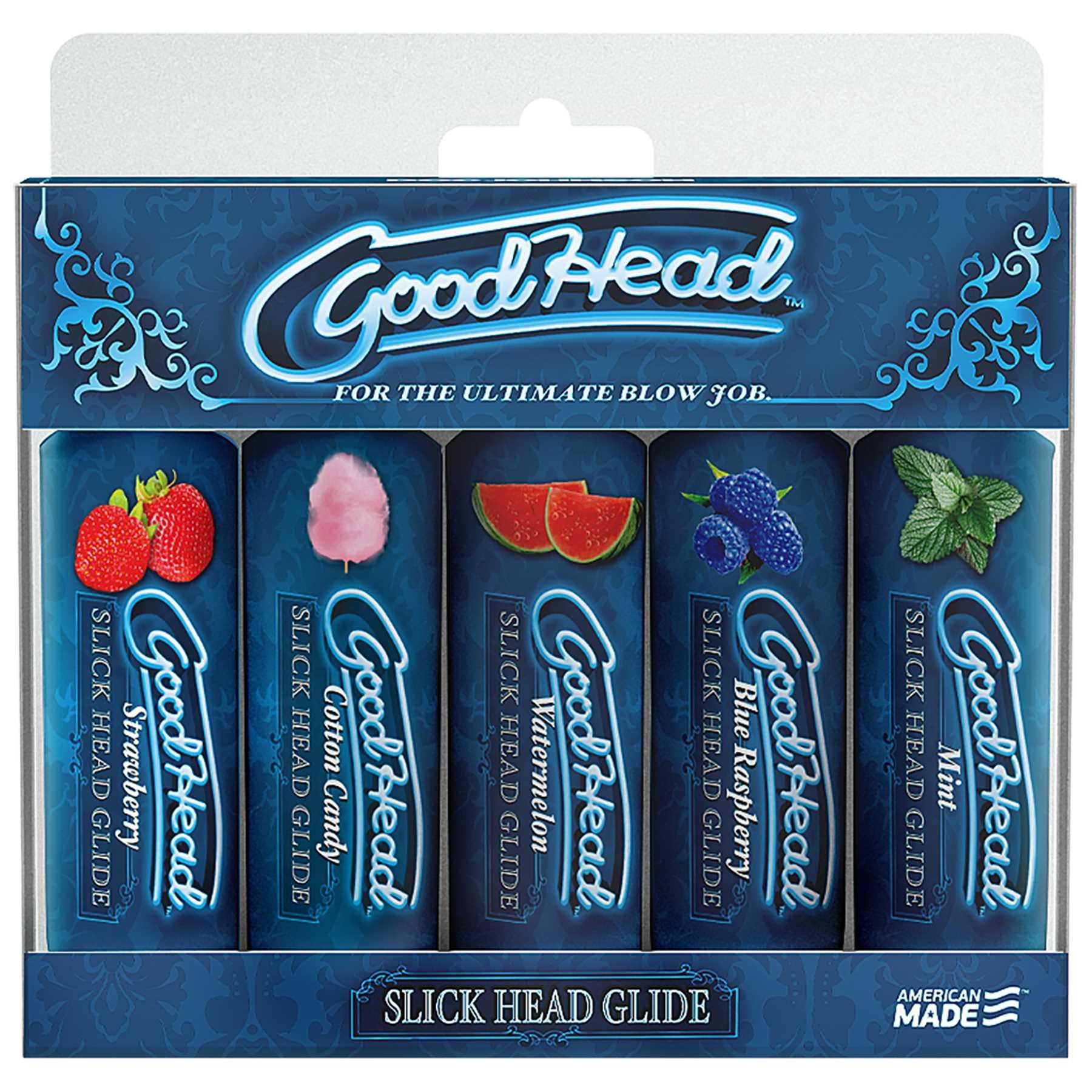 GoodHead - Slick Head Glide - 5 Pack - 1 fl. oz.