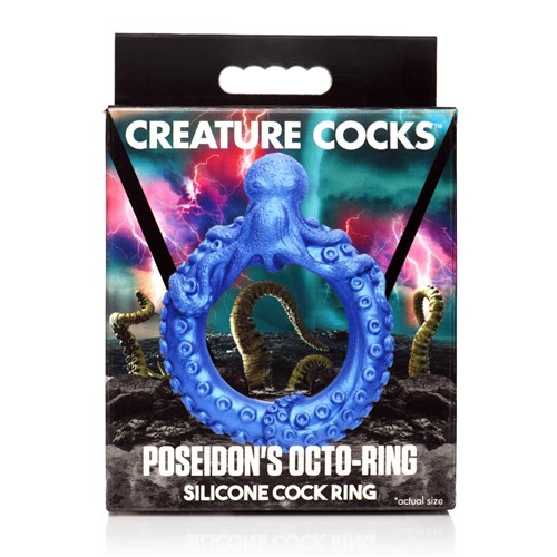 Creature Cocks Poseidon's Octo-Ring Silicone Cock Ring packaging