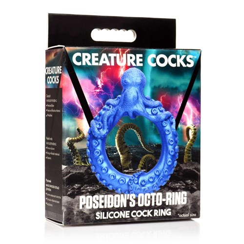 Creature Cocks Poseidon's Octo-Ring Silicone Cock Ring packaging