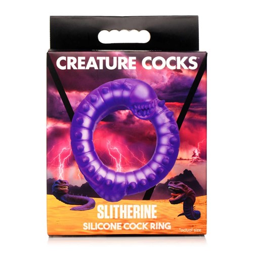 Creature Cocks Slitherine Silicone Cock Ring packaging