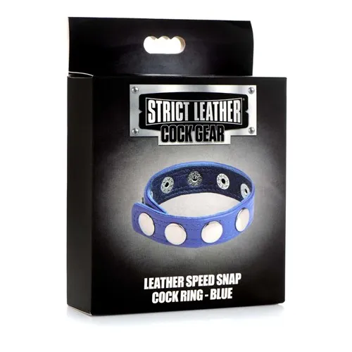 Cock Gear Leather Speed Snap Cock Ring