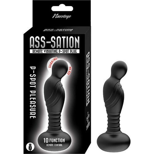 ASS-SATION REMOTE VIBRATING P-SPOT PLUG packaging