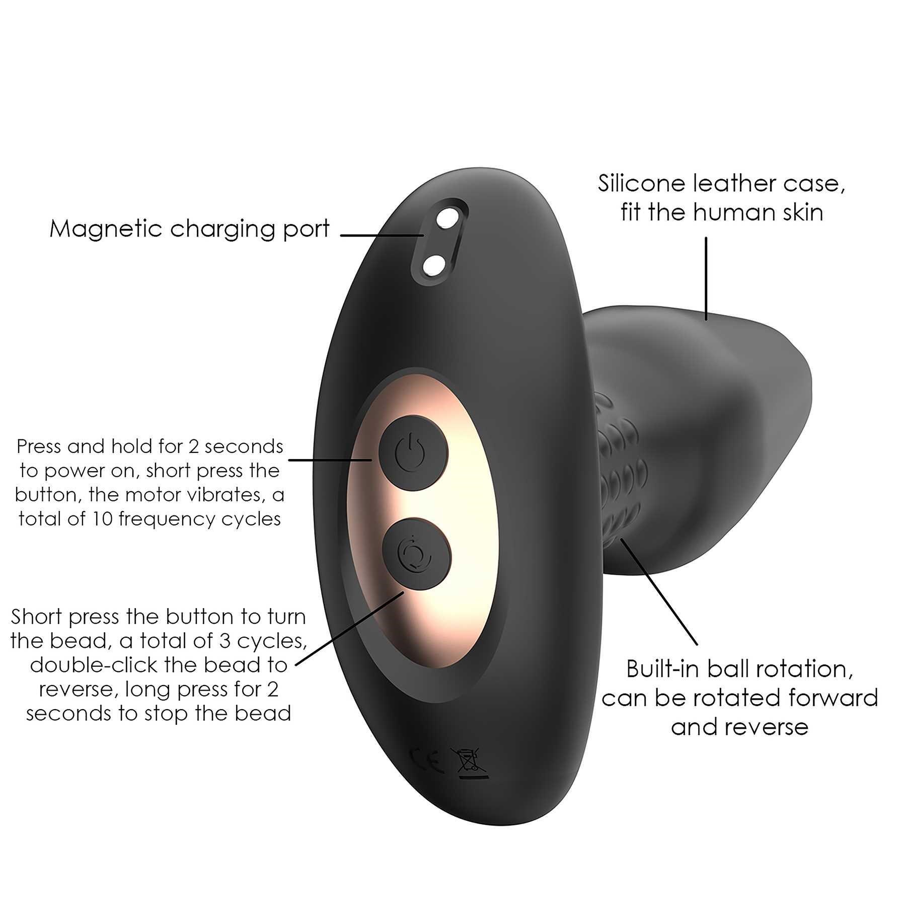 Adam and Eve Vibrating & Rimming Plug specifications