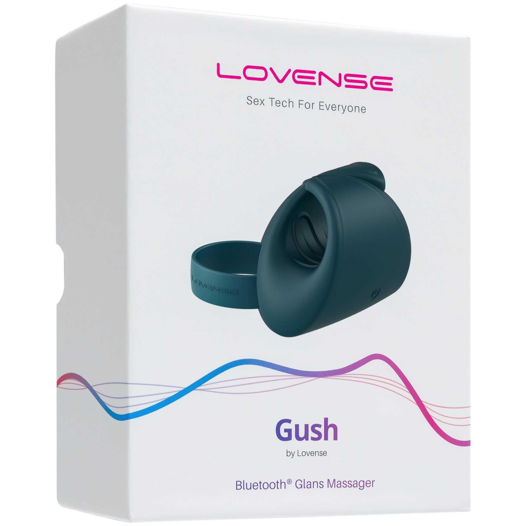 Lovense Gush Bluetooth Glans Massager packaging