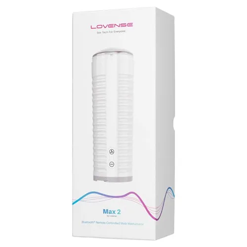 Lovense Max 2 Bluetooth Male Masturbator packaging