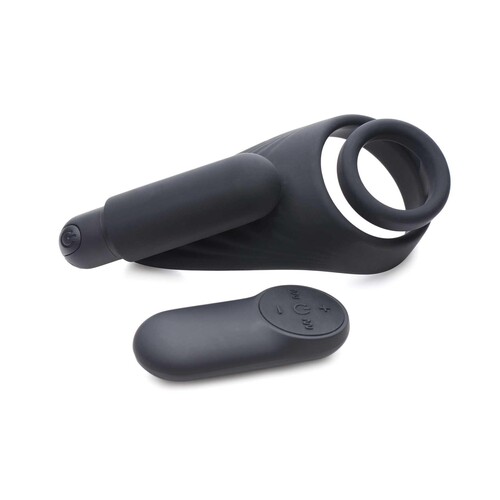 7X Silicone C-Ring with Vibrating Taint Stimulator