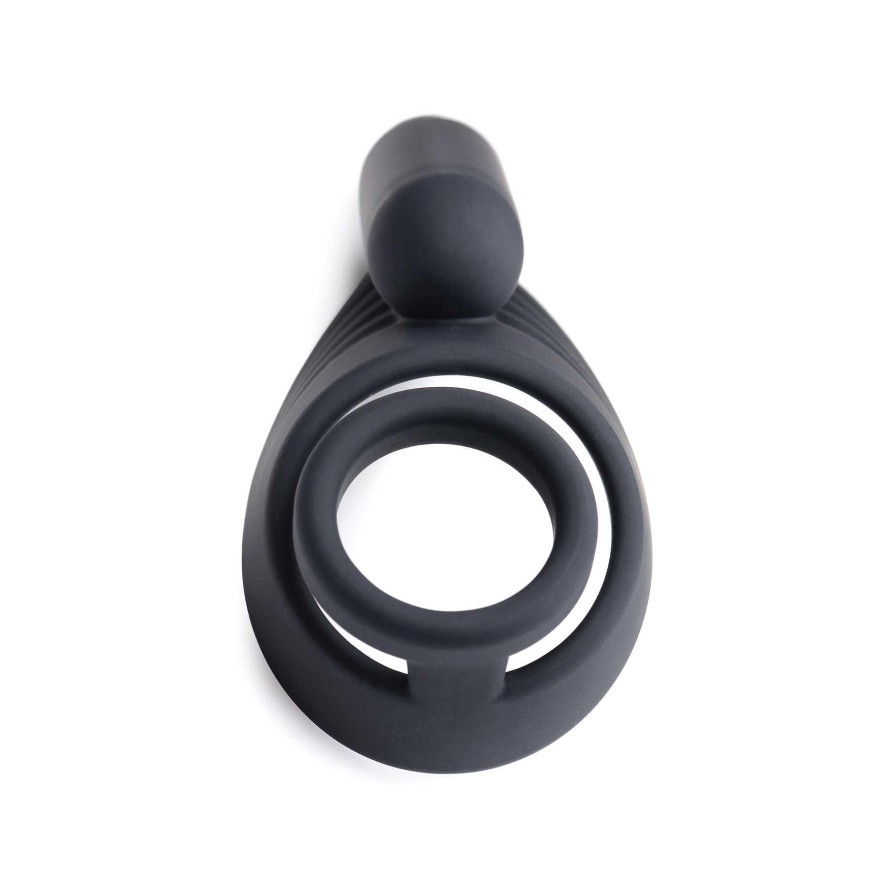 7X Silicone C-Ring with Vibrating Taint Stimulator