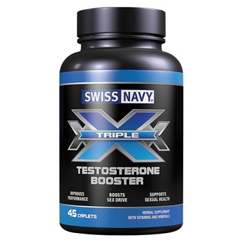 SWISS NAVY Triple X Testosterone Booster 45ct