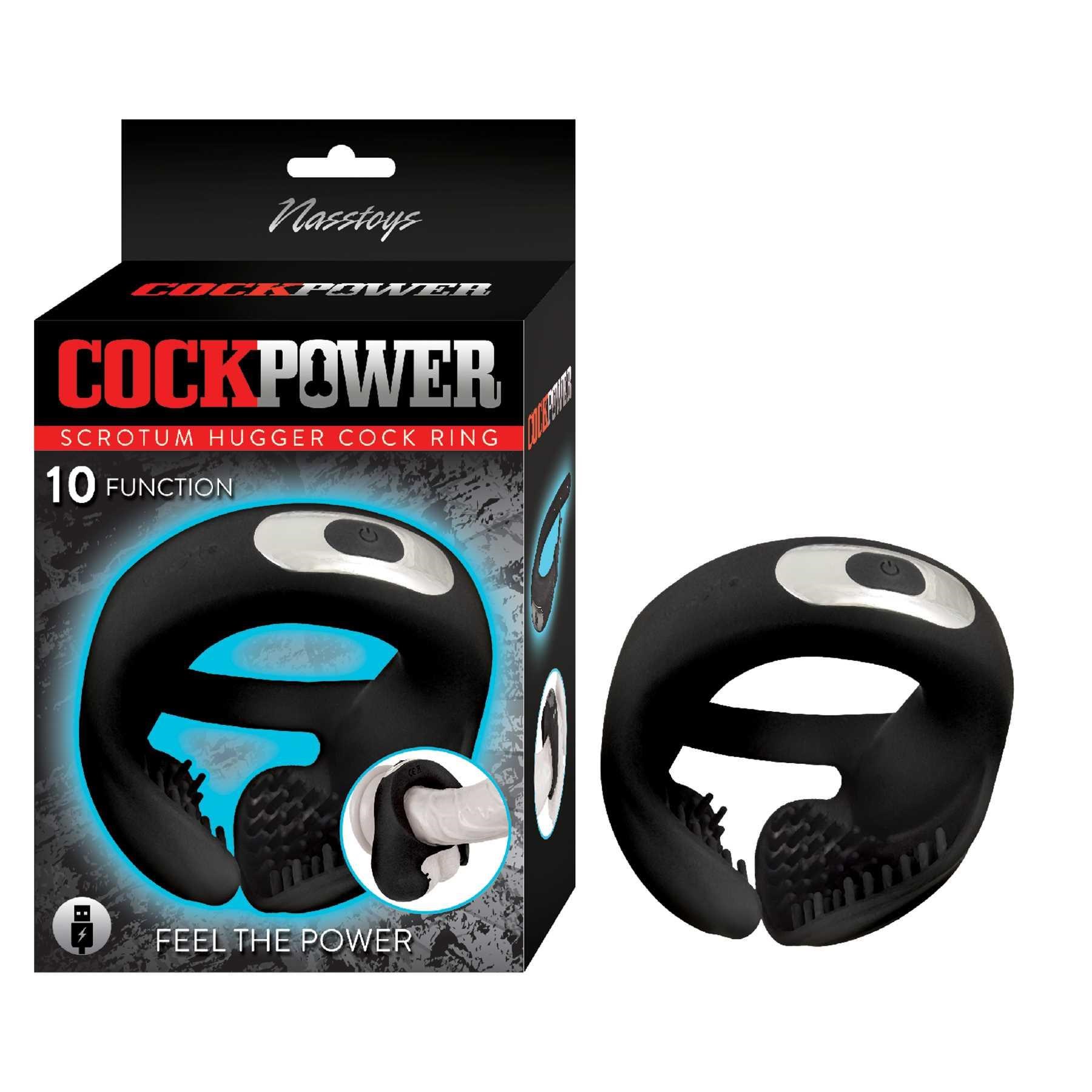 COCKPOWER SCROTUM HUGGER COCK RING packaging