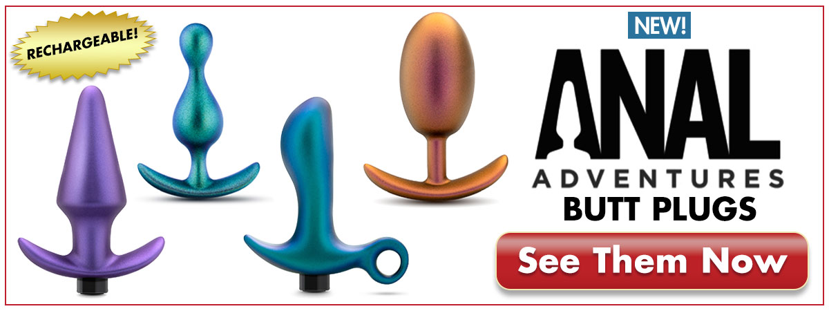 Shop The Anal Adventures Butt Plugs Collection - With Curved Safety Base To Keep It In Place No Matter How Wild The Action!