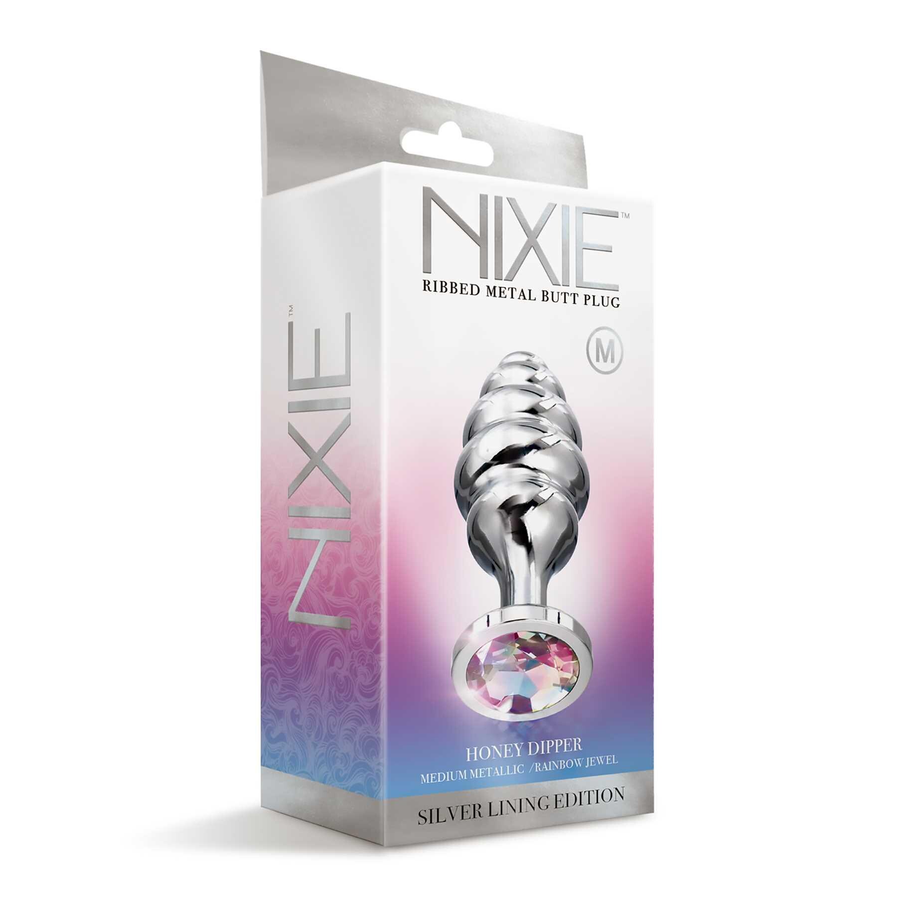 NIXIE HONEY DIPPER METAL BUTT PLUG packaging