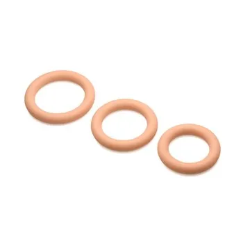 Jock Silicone Cock Ring Set white