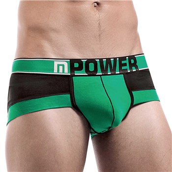 Futbol Fullback bikini on male model green