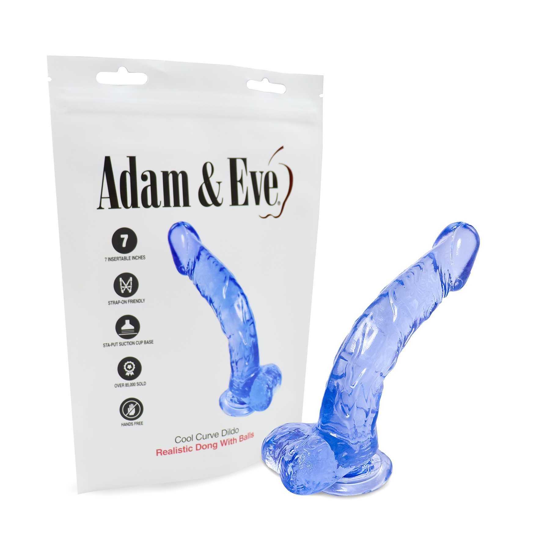 Cool Curve Jelly Dildo packaging