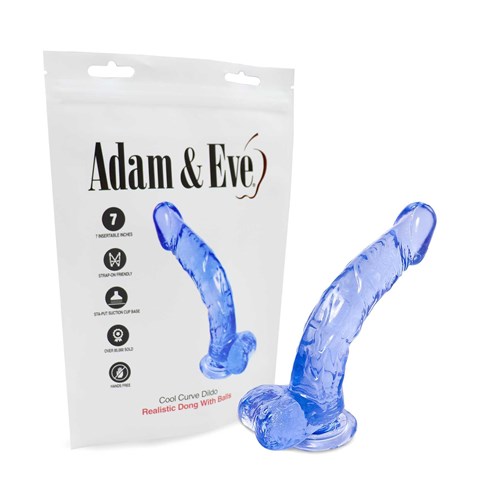 Cool Curve Jelly Dildo packaging