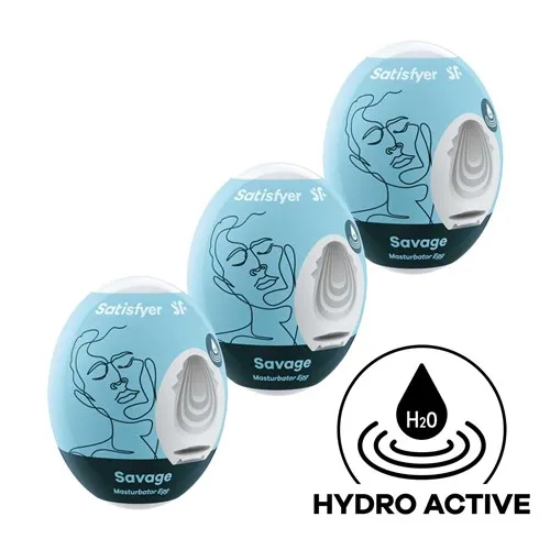 Satisfyer Masturbator Egg 3er Set - Savage