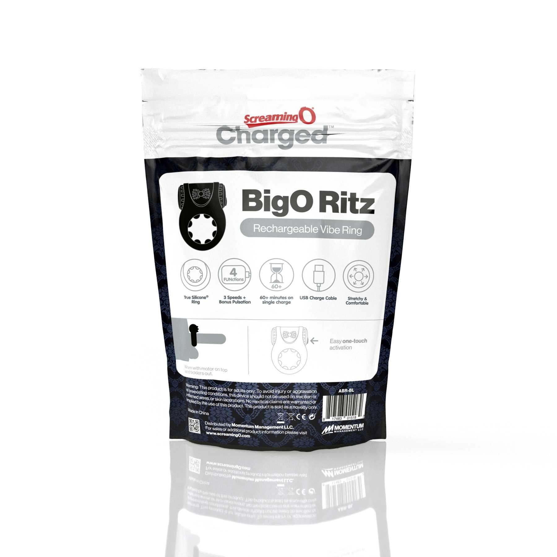 SCREAMING O BIG O RITZ C-RING package