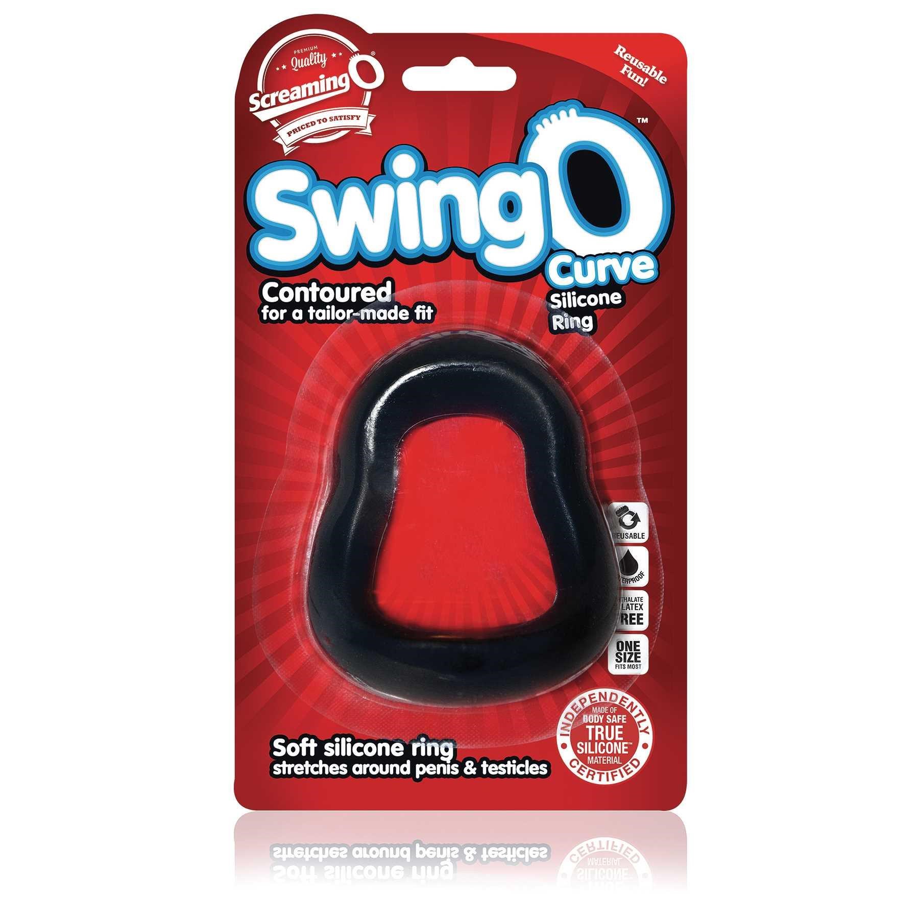 Swing O Curve Penis Ring packaging