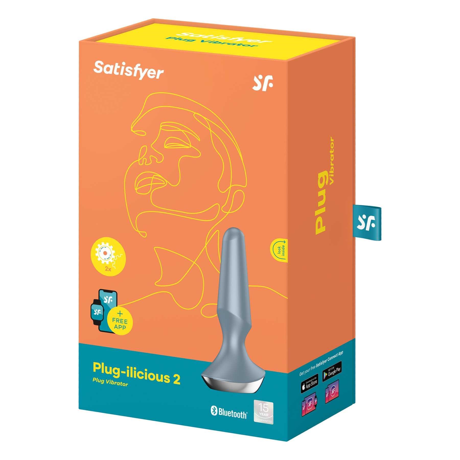 Satisfyer Plug-Ilicious 2 App Enabled Anal Vibrator