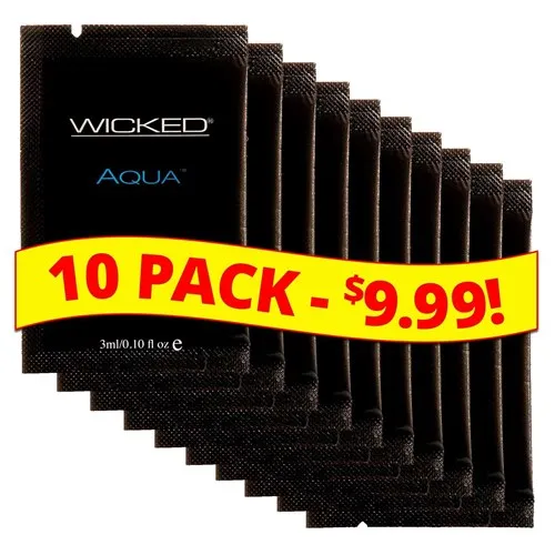 WICKED AQUA LUBE PACK