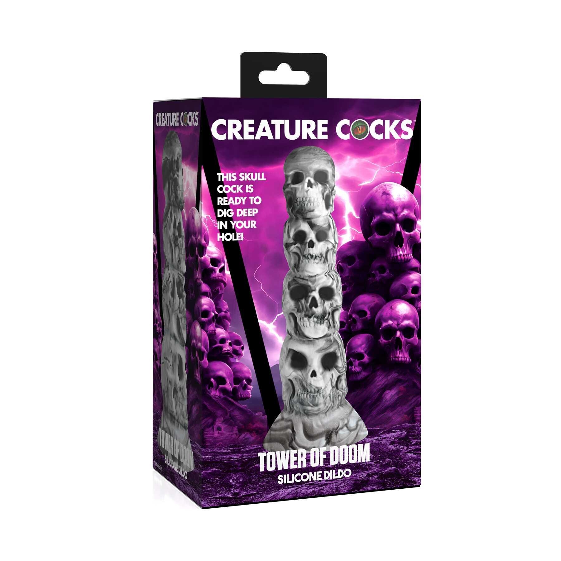 Creature Cocks Tower Of Doom Silicone Dildo box