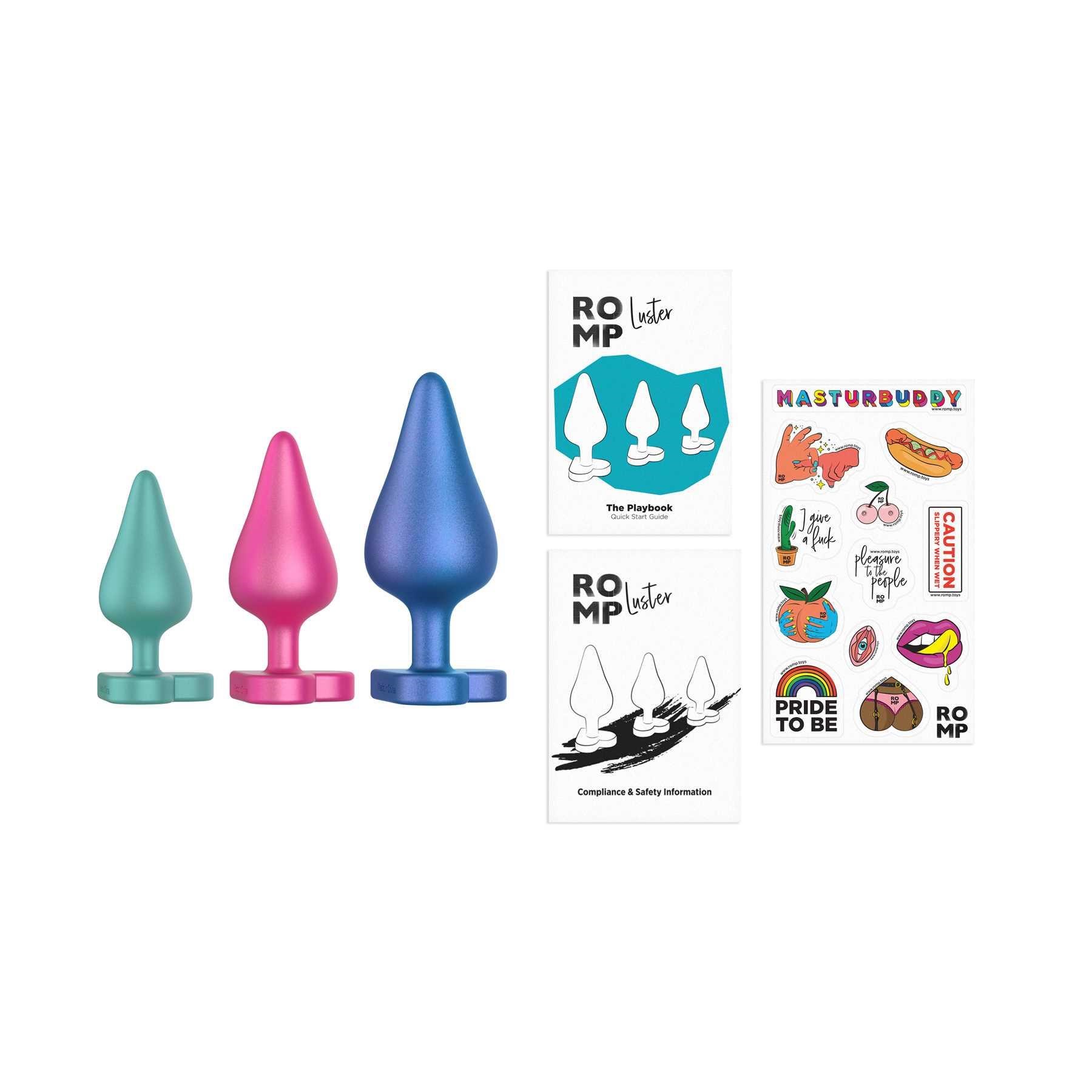 Romp Luster Anal Training Kit