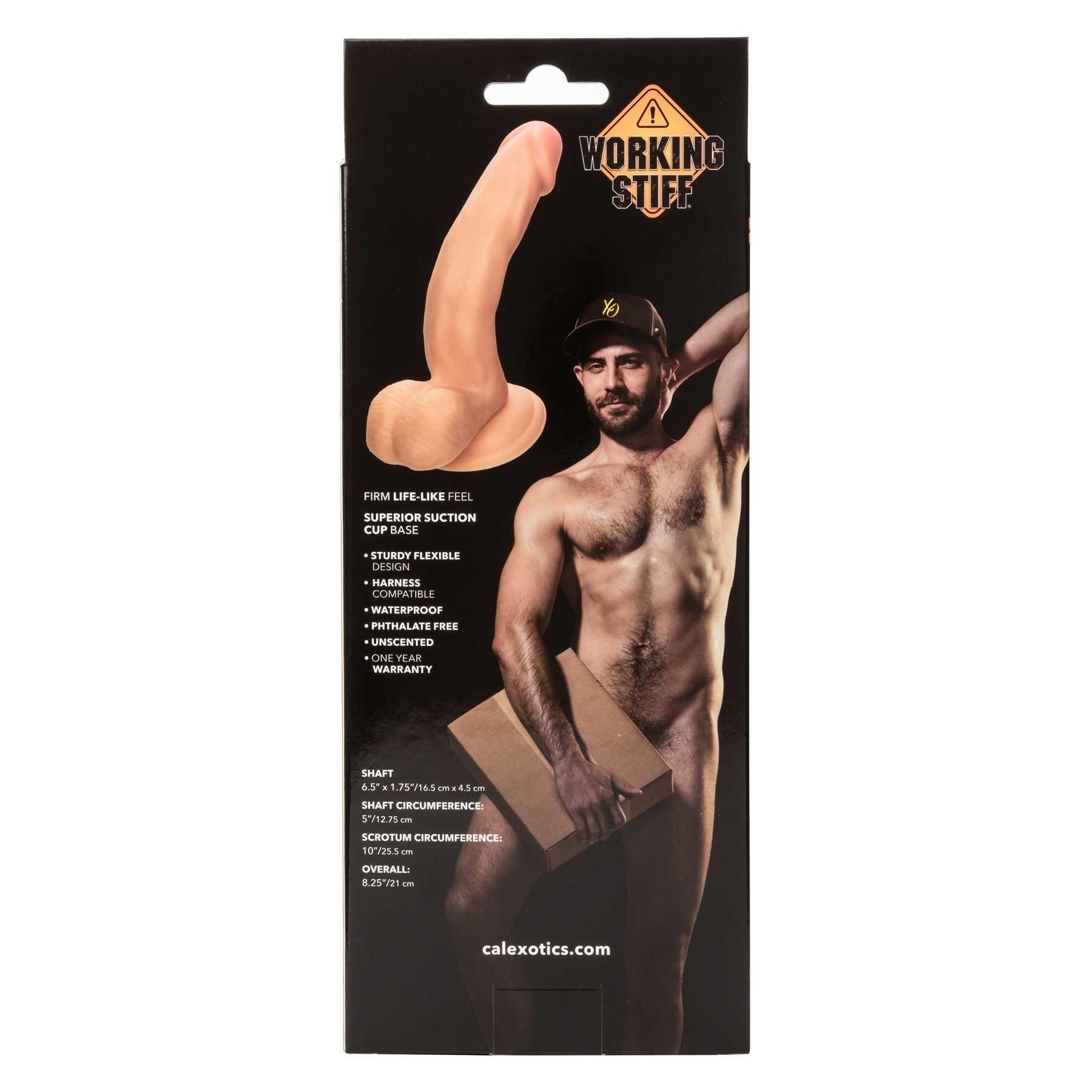 Working Stiff The Delivery Man dildo with product box