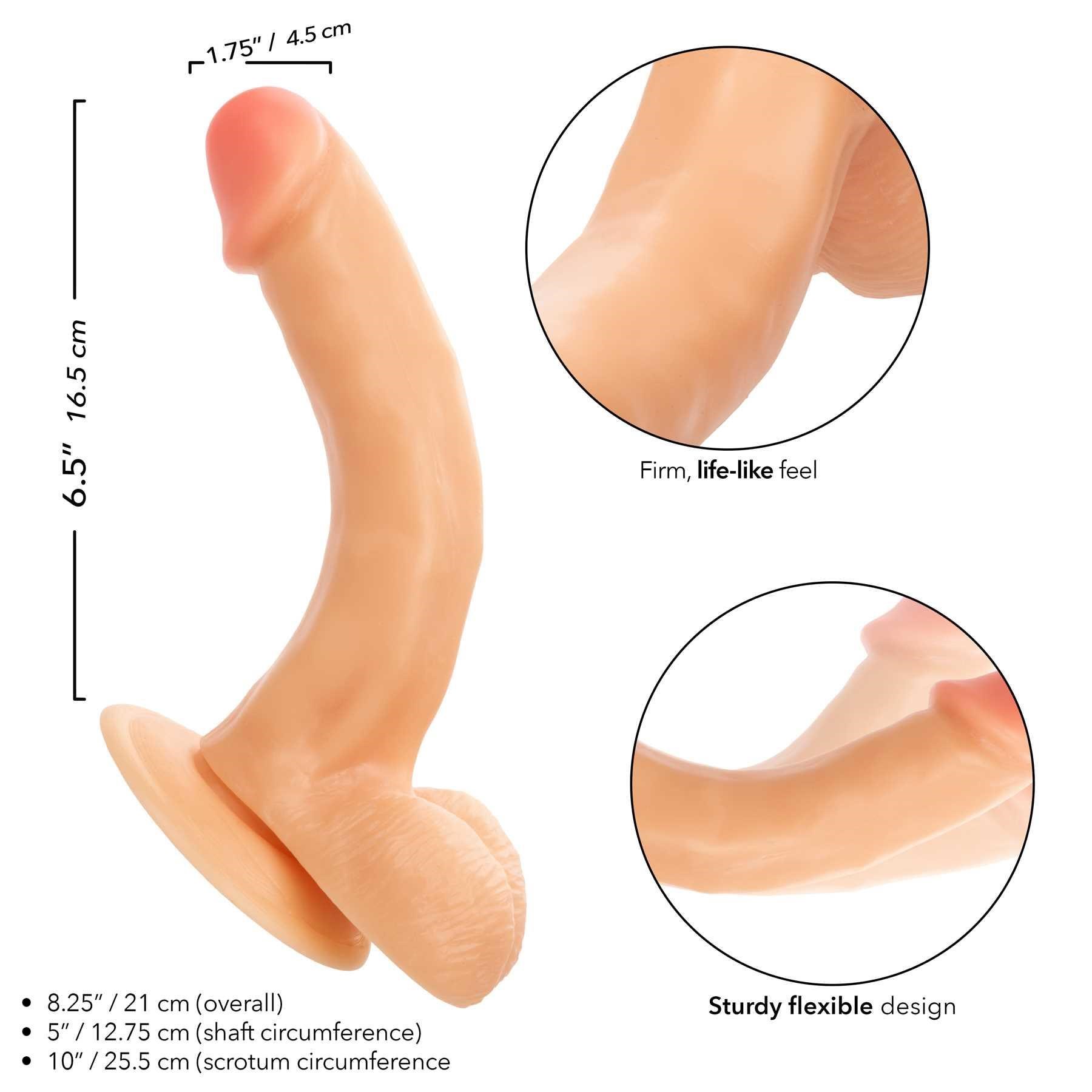 Working Stiff The Delivery Man dildo specs