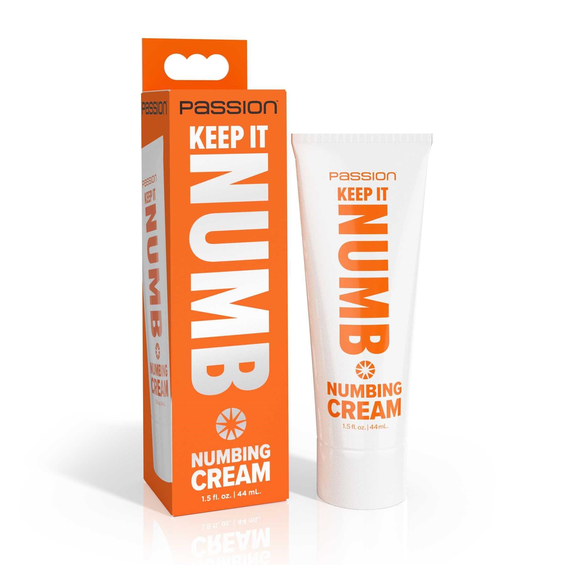 Passion Lubricants Keep it Numb Numbing Cream