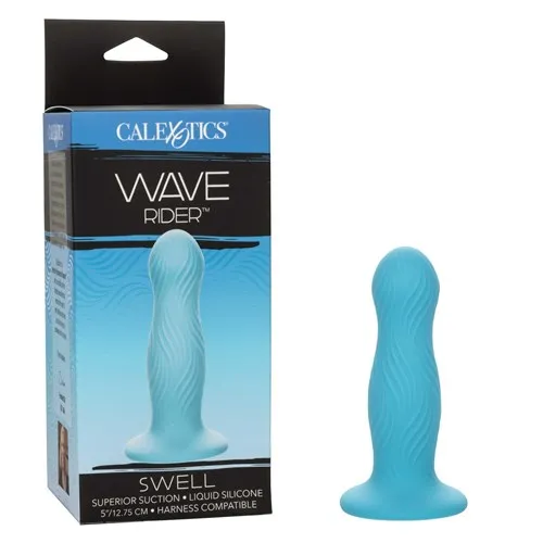 Wave Rider Swell Liquid Silicone Dildo with packaging